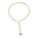 18K PEARL GOLD NECKLACE image 0