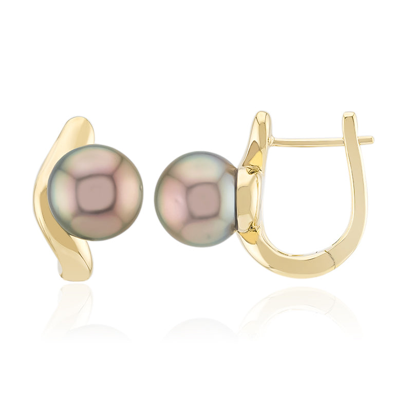 18K YELLOW GOLD EARRINGS image 0