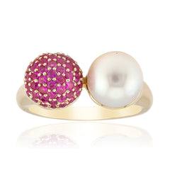 18K SAPPHIRE GOLD RING image 0