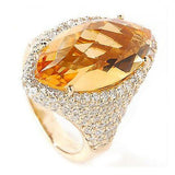 Marquise Gem Stone Ring