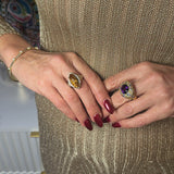 Marquise Gem Stone Ring