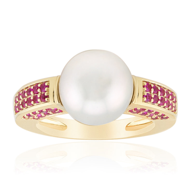 14K SAPPHIRE GOLD RING image 0